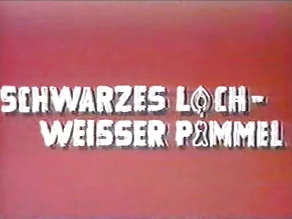 Vintage Allemand 70's -, - Ebony Crème Squirt.